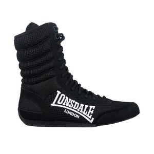 Lonsdale Childrens/Kids Contender Boxing Boots / Black